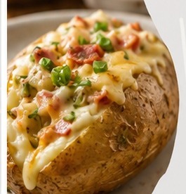 Batata recheada express